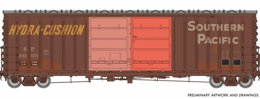 Rapido Trains 170027  HO PC&F B-70-75 Boxcar, Southern Pacific - Patchout #245571