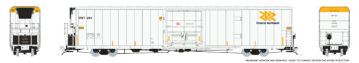 Rapido Trains 167007-1  HO Greenbrier 7780 cuft Reefer, Ontario Northland #253
