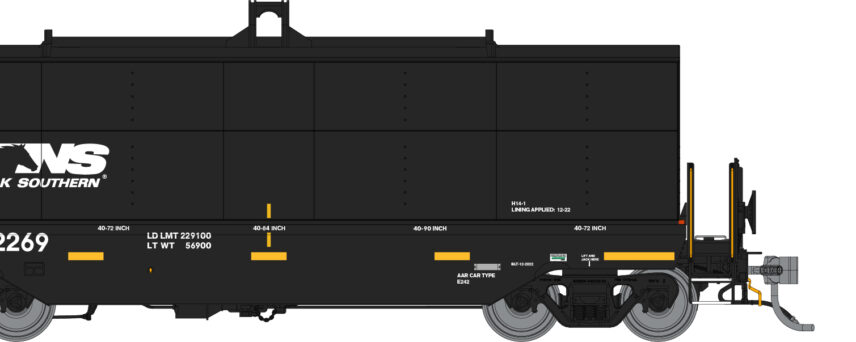 Rapido Trains 168004-1  HO Greenbrier Coil Car, Norfolk Southern #162152