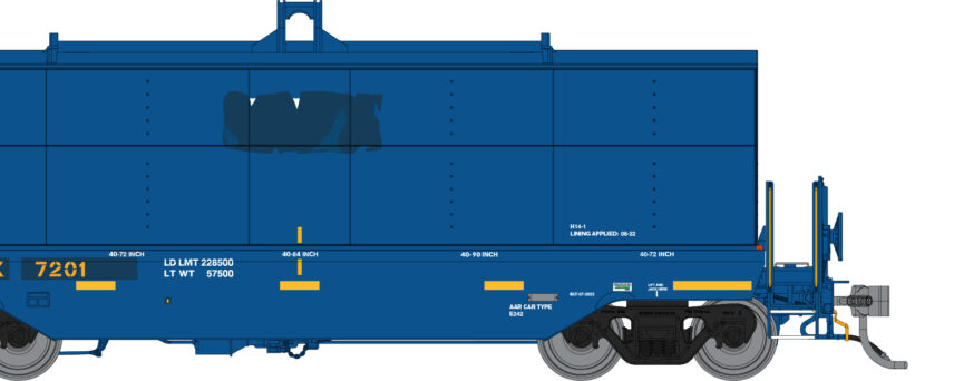 Rapido Trains 168009  HO Greenbrier Coil Car, Railroad of Lies #7201