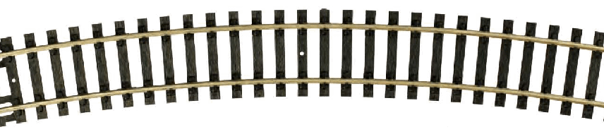 Atlas 836  HO Code 100 22" Radius Track (6pcs.)