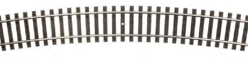 Atlas 837  HO Code 100 24" Radius Track (6pcs.)