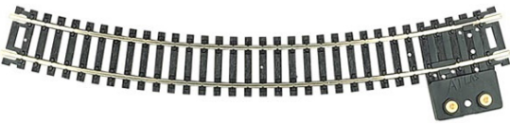 Atlas 845  HO Code 100  18" Radius Terminal Section