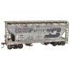 Micro Trains 2200001   HO ACF 2 -Bay Covered Hopper, BN/ex-Frisco weathered Rd# 41932