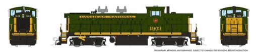 Rapido Trains 10564   HO GMD-1, CNR - Green Scheme #1905 (DCC/Sound)