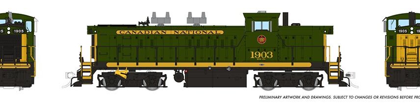 Rapido Trains 10564   HO GMD-1, CNR - Green Scheme #1905 (DCC/Sound)