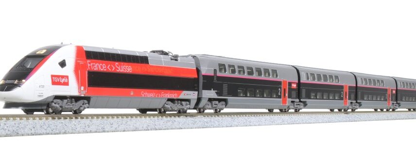 Kato 10-1762	 N TGV “Lyria" Euroduplex 10-Car Set, SNCF