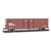 Micro Trains 12300130   N 60' Rib Side, Double Plug Door High-Cube, TTX/ex-AOK #889482