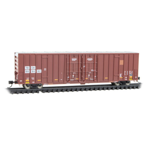 Micro Trains 12300130   N 60' Rib Side, Double Plug Door High-Cube, TTX/ex-AOK #889482