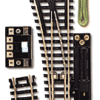 Atlas 850 HO Code 100 Remote Control Snap-Switch(R) Left Turnout