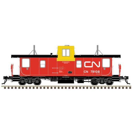 Atlas 20007781   HO Master PSC Caboose, CN [International Service] #78104