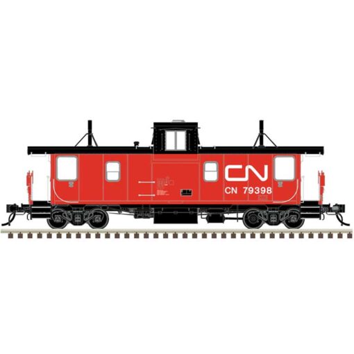 Atlas 20007778   HO Master PSC Caboose, CN [3 Panel Cots] #79398
