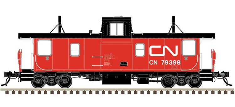 Atlas 20007778   HO Master PSC Caboose, CN [3 Panel Cots] #79398