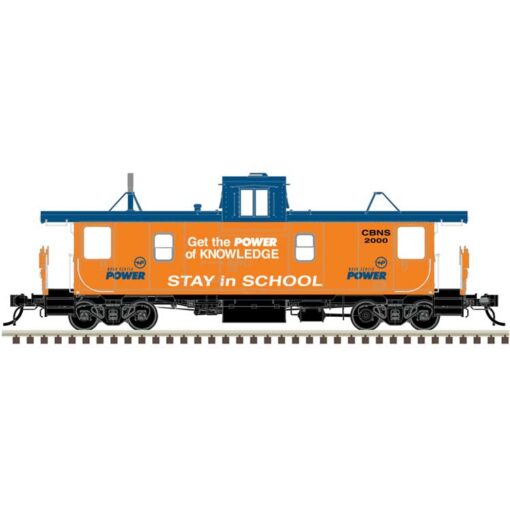 Atlas 20007791   HO Master PSC Caboose, Cape Breton & Central Nova Scotia CBNS #2000