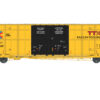 Aurora Miniatures 602002  N Greenbrier 7550 cf 60' Plate F Boxcar - TBOX #642906 (XGH61B)