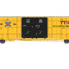Aurora Miniatures 602013  N Greenbrier 7550 cf 60' Plate F Boxcar - TBOX #644473 (XGH61C)