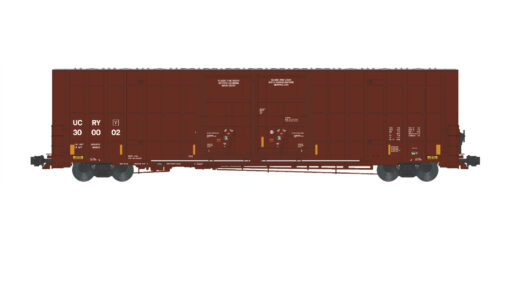 Aurora Miniatures 602055  N Greenbrier 7550 cf 60' Plate F Boxcar - UCRY #300002