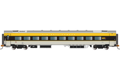 Bachmann Trains 74556  N Siemens Venture Coach, VIA Rail Canada #2800 (gray, black, yellow)