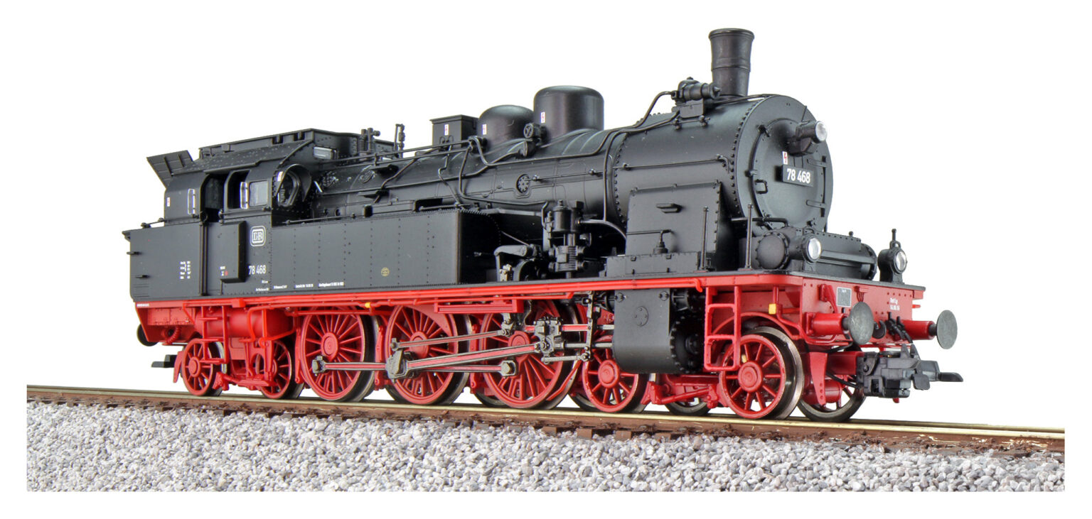 ESU 31187  HO Steam Locomotive 78 468 DB Museum , Era VI (Digital Sound+Smoke, DC/AC)