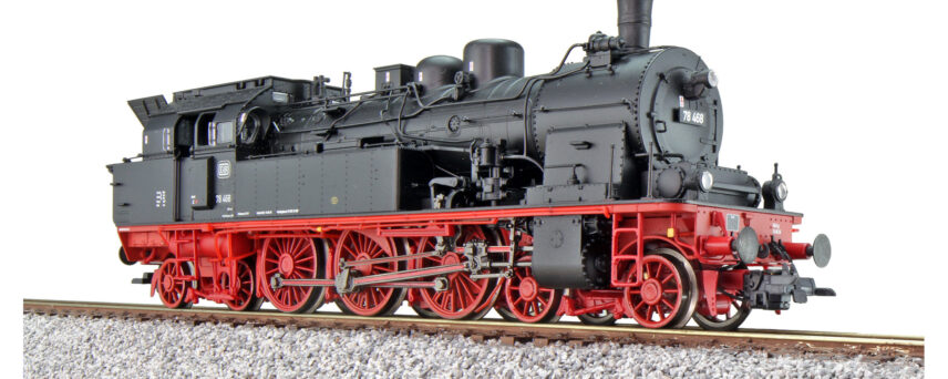 ESU 31187  HO Steam Locomotive 78 468 DB Museum , Era VI (Digital Sound+Smoke, DC/AC)