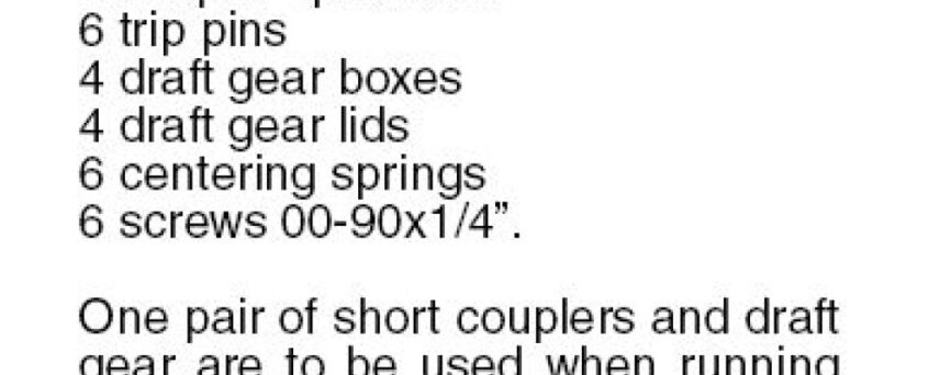 Micro Trains Line 00102051 (2004) N Body Mount Couplers Short Shank Kato Dash 9 (2pr)