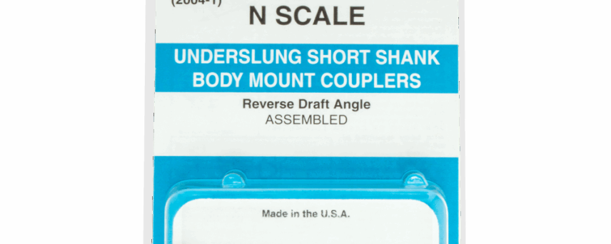 Micro Trains Line 00102052 (2004-1) N Assembled Underslung Short Shank BMC (2pr)