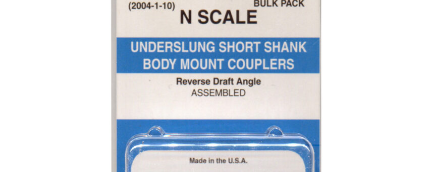 Micro Trains Line 00110007 (2004-1-10) N Assembled Underslung Short Shank BMC (10pr)