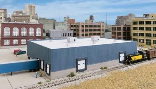 Walthers Cornerstone 3855   N Modern Steel Warehouse