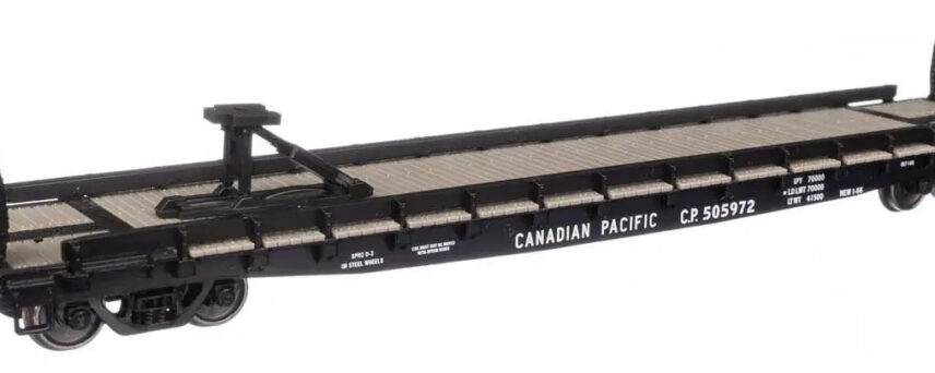 WalthersMainline 50501  HO 53' GSC Piggyback Service Flatcar, Canadian Pacific #505972
