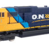 WalthersMainline 21014  HO EMD SD75I, Ontario Northland #2103 (blue, yellow, black) (DCC/Sound)