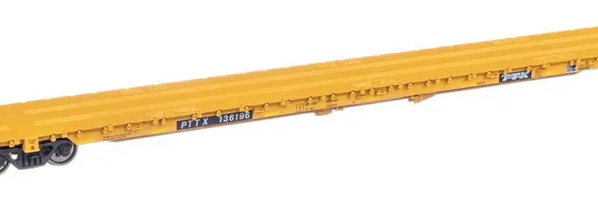WalthersProto 104605  HO 89' Greenbrier TTX 110-ton Flatcar, TTX PTTX #136196