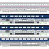 Kato 106-9002  N Amtrak Pacific Surfliner 4 Car Add-on Set