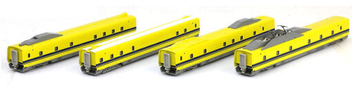 Kato 10-897  N 923-3000 Series "Doctor Yellow" Add-On Set (4 Cars)
