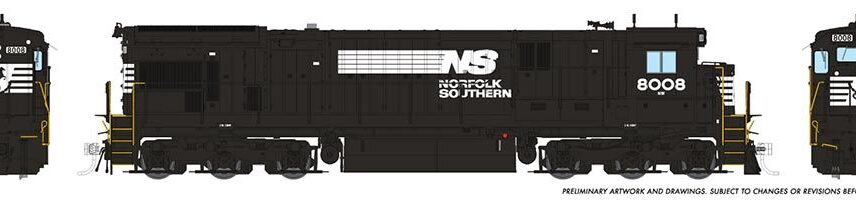 Rapido Trains 42026  HO C30-7, Norfolk Southern #8014