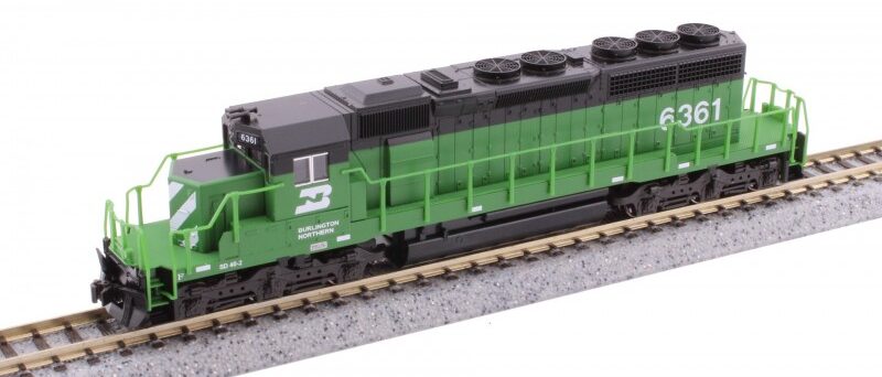 Kato 176-4823  N EMD SD40-2 (Early), Burlington Northern #6361