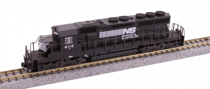 Kato 176-4827  N EMD SD40-2 (Early) Norfolk Southern #6116