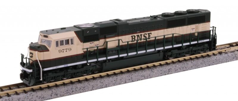 Kato 176-6312  N SD70MAC, BNSF (Executive Scheme) #9779