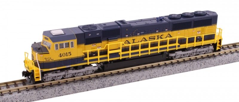 Kato 176-6411  N SD70MAC, Alaska Railroad ARR #4015 "Spirit of North Pole"