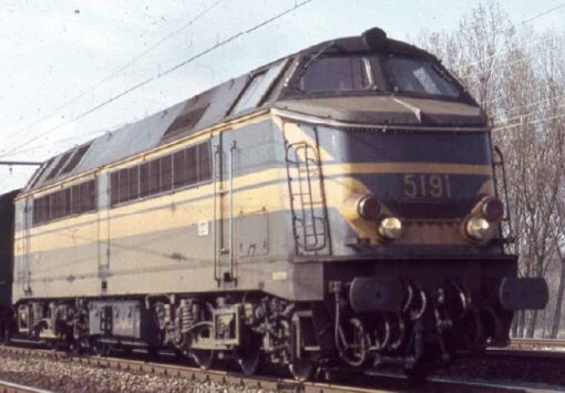 B-models VB-3606.03  HO Diesel Locomotive Serie 51, SNCB #5191 (DCC/Sound)