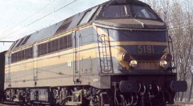 B-models VB-3606.01  HO Diesel Locomotive Serie 51, SNCB #5191
