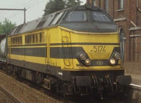 B-models VB-3607.01  HO Diesel Locomotive Serie 51, SNCB #5174