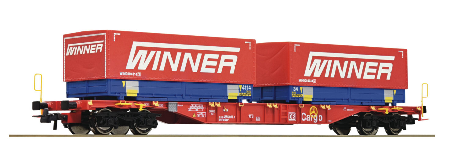 Roco 75893  Container carrier wagon, DB AG