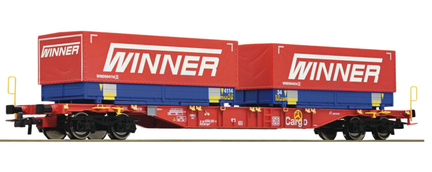 Roco 75893  Container carrier wagon, DB AG
