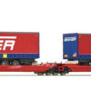 Roco 75887  Articulated double pocket wagon T3000e, DB AG