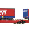 Roco 75888  Articulated double pocket wagon T3000e, DB AG