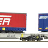 Roco 75891  Articulated double pocket wagon, AAE