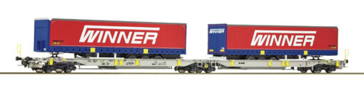 Roco 75891  Articulated double pocket wagon, AAE