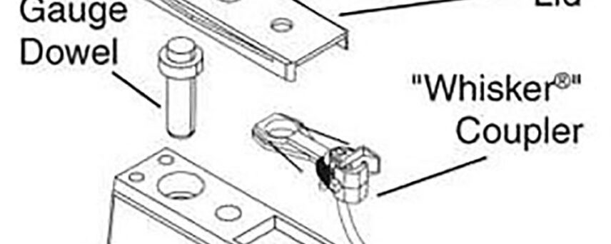 Kadee #206 HO Insulated Multi-Purpose Coupler Height Gauge