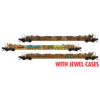Micro Trains 98302262  N 3-Pack Weathered Well Car, TTX