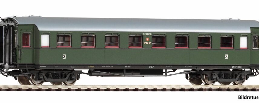 Piko 53372   HO 3rd Class Express coach, PKP